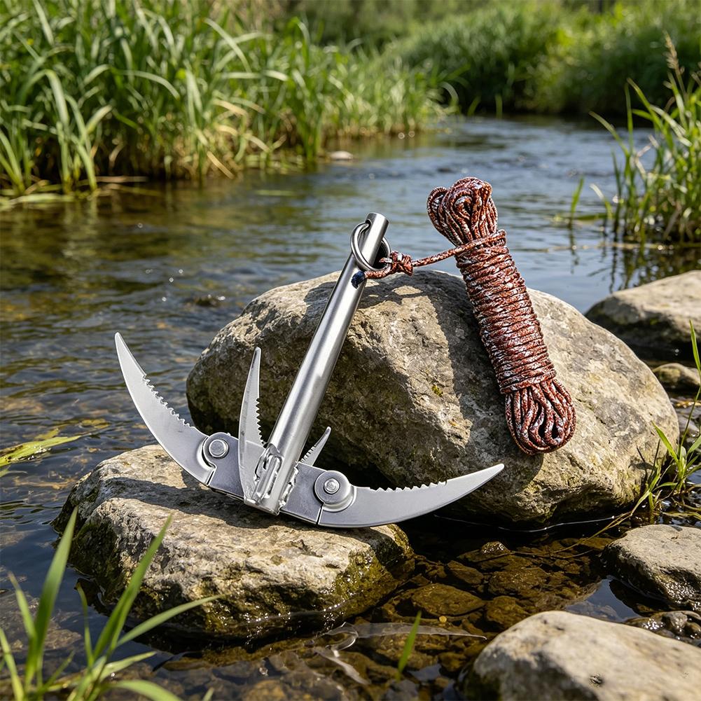 Outdoors Grappling Hook Surviv - Fishing Boat Anchor recension och pris