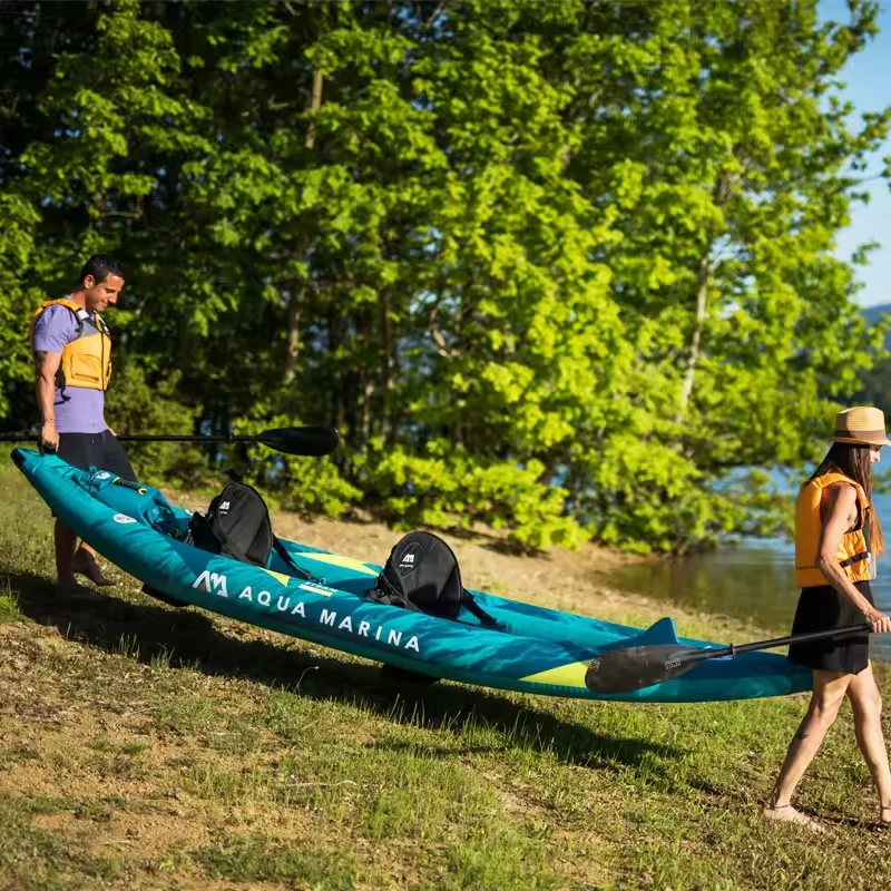 Canoe Kayak Inflatable Boat 1- - Fishing Boat Seat recension och pris