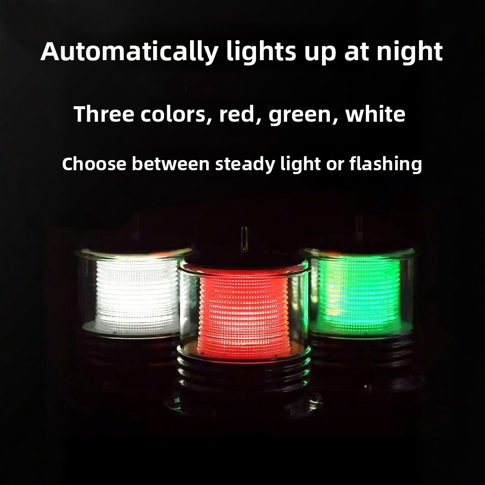 Solar Marine LED Tri-Color Anc - Fishing Boat Anchor recension och pris